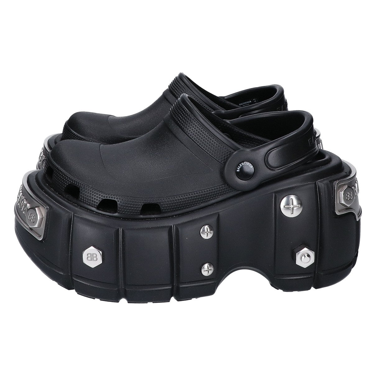 BALENCIAGA バレンシアガ ｘCrocs クロックス【美品】HARDCROCDS ハードクロックス ラバーサンダル シューズ