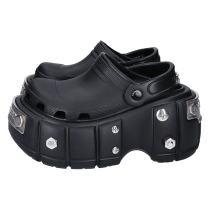BALENCIAGA バレンシアガ ｘCrocs クロックス【美品】HARDCROCDS ハードクロックス ラバーサンダル シューズ