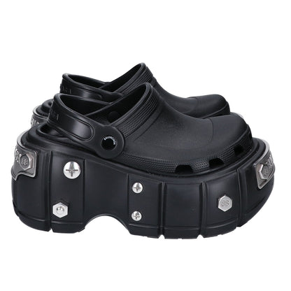 BALENCIAGA バレンシアガ ｘCrocs クロックス【美品】HARDCROCDS ハードクロックス ラバーサンダル シューズ