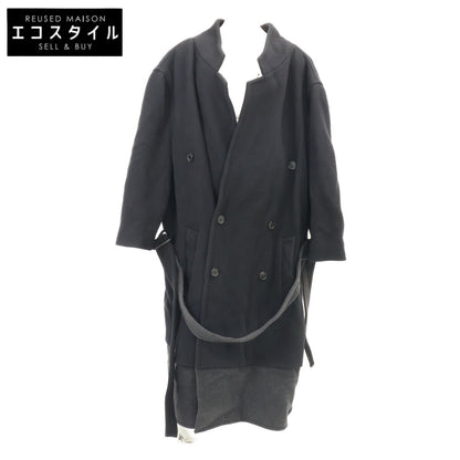 BALENCIAGA バレンシアガ 【新品/国内正規/23年製】790786 バックホールデザイン フラットグラウンド ベルト付 マキシ コート