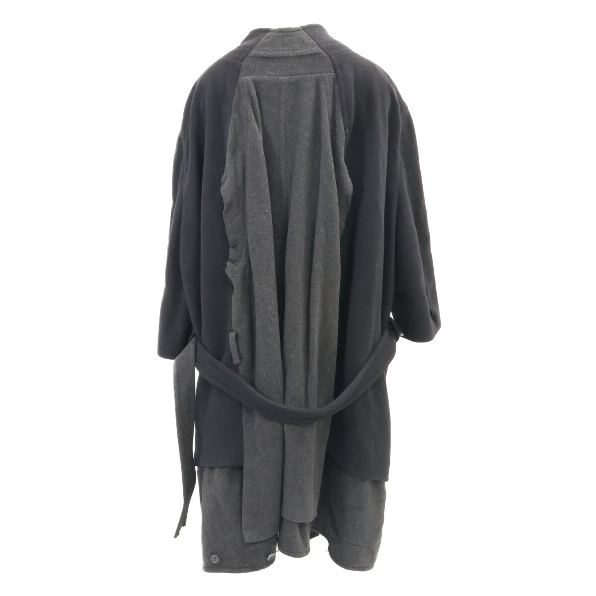 BALENCIAGA バレンシアガ 【新品/国内正規/23年製】790786 バックホールデザイン フラットグラウンド ベルト付 マキシ コート
