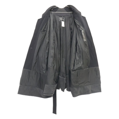 BALENCIAGA バレンシアガ 【新品/国内正規/23年製】790786 バックホールデザイン フラットグラウンド ベルト付 マキシ コート