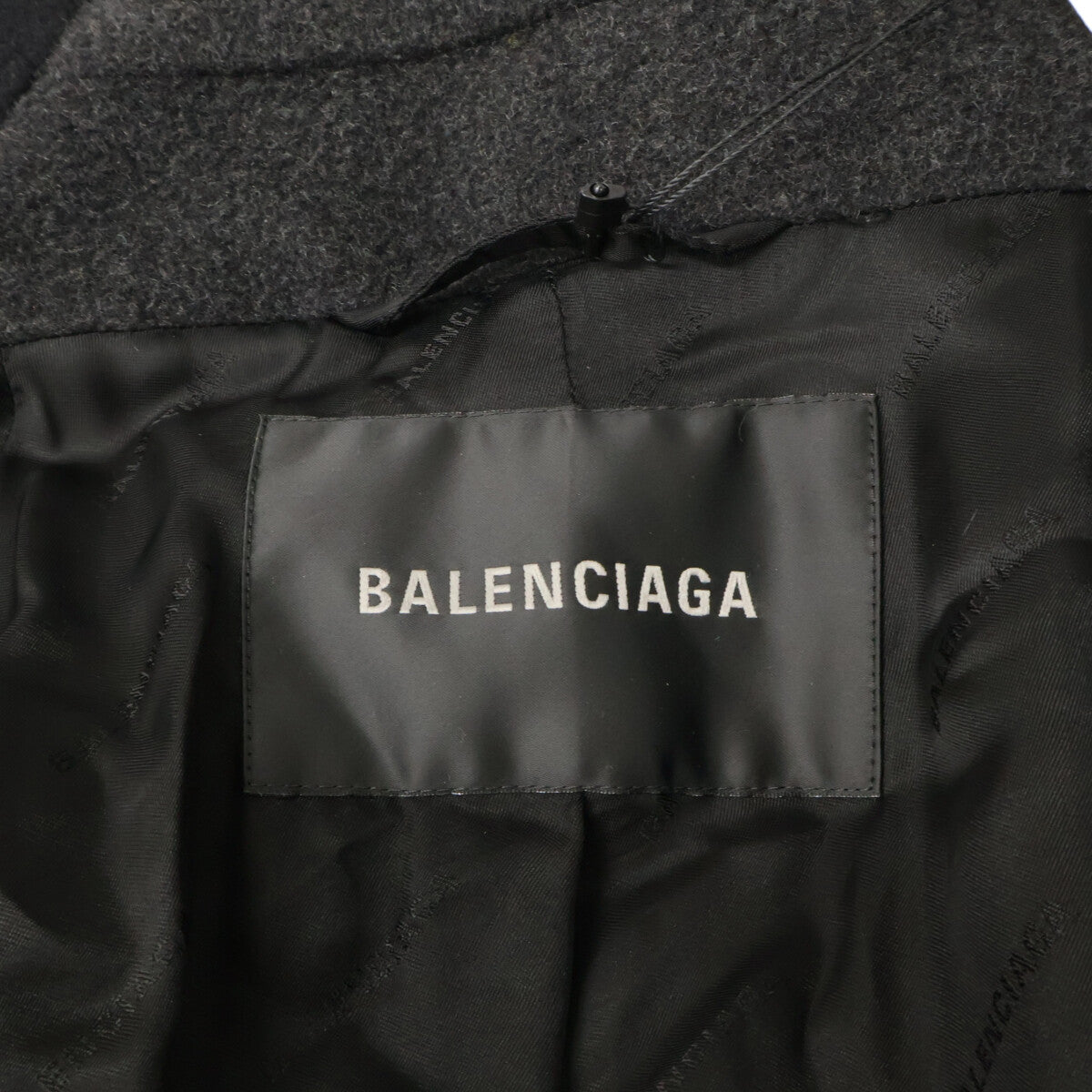 BALENCIAGA バレンシアガ 【新品/国内正規/23年製】790786 バックホールデザイン フラットグラウンド ベルト付 マキシ コート