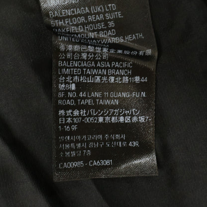 BALENCIAGA バレンシアガ 【新品/国内正規/23年製】790786 バックホールデザイン フラットグラウンド ベルト付 マキシ コート