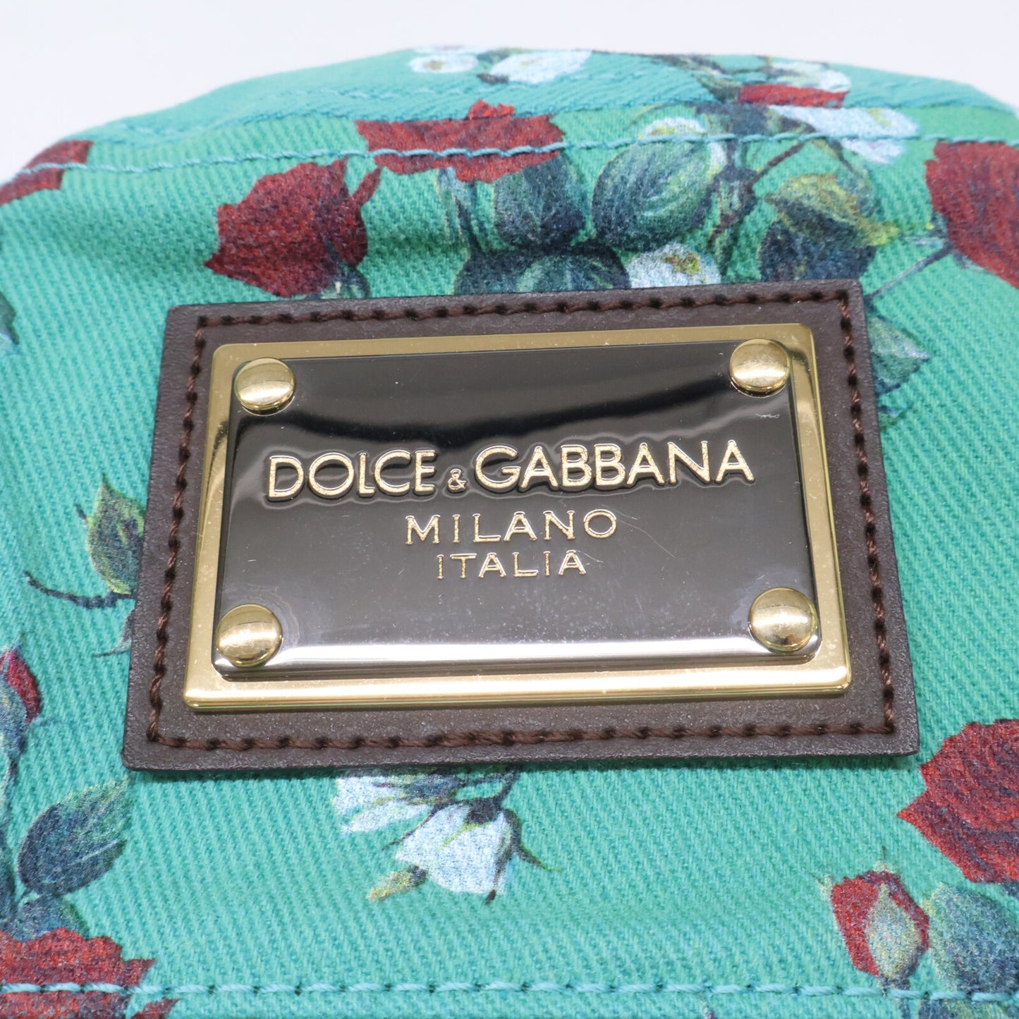 DOLCE&GABBANA ドルチェアンドガッバーナ 【美品/国内正規】GH742A/G8FP4 フラワープリント バケットハット 帽子