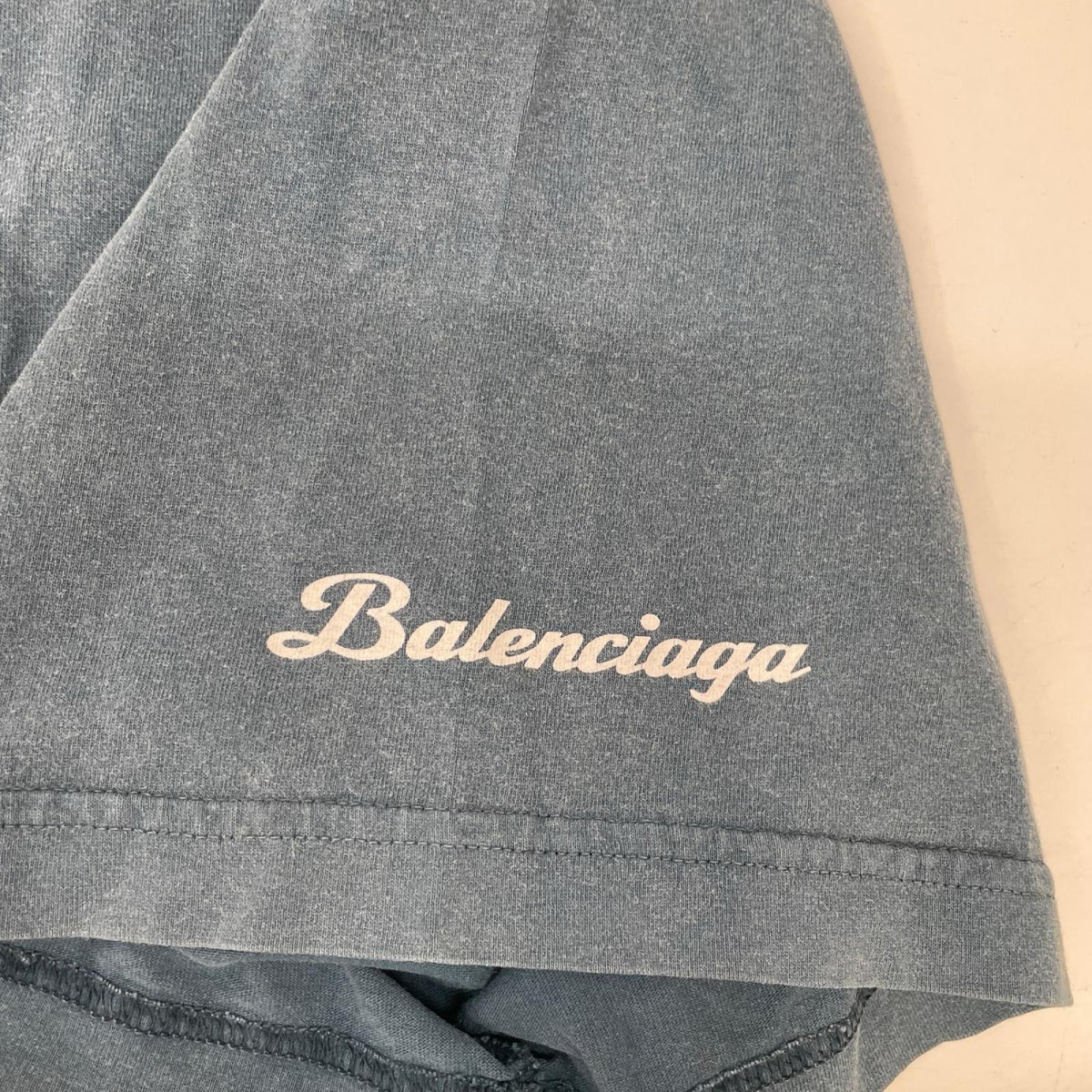 BALENCIAGA バレンシアガ 25SS 831305 ランボルギーニロゴプリントTシャツ トップス