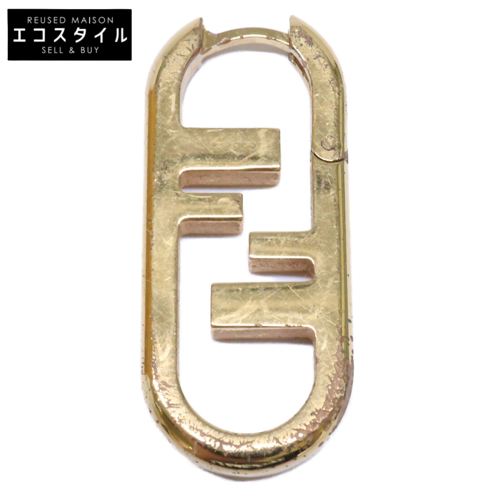 FENDI フェンディ 8AH290 B08 F0CFK O'Lock オーロック 片耳 シングル ピアス