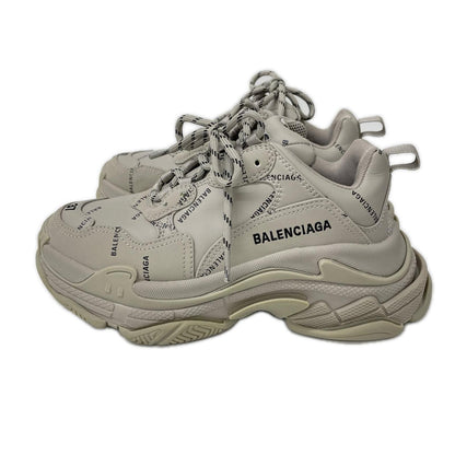 BALENCIAGA バレンシアガ 524039 TRIPLE S トリプルS オールオーバーロゴ ローカット スニーカー シューズ