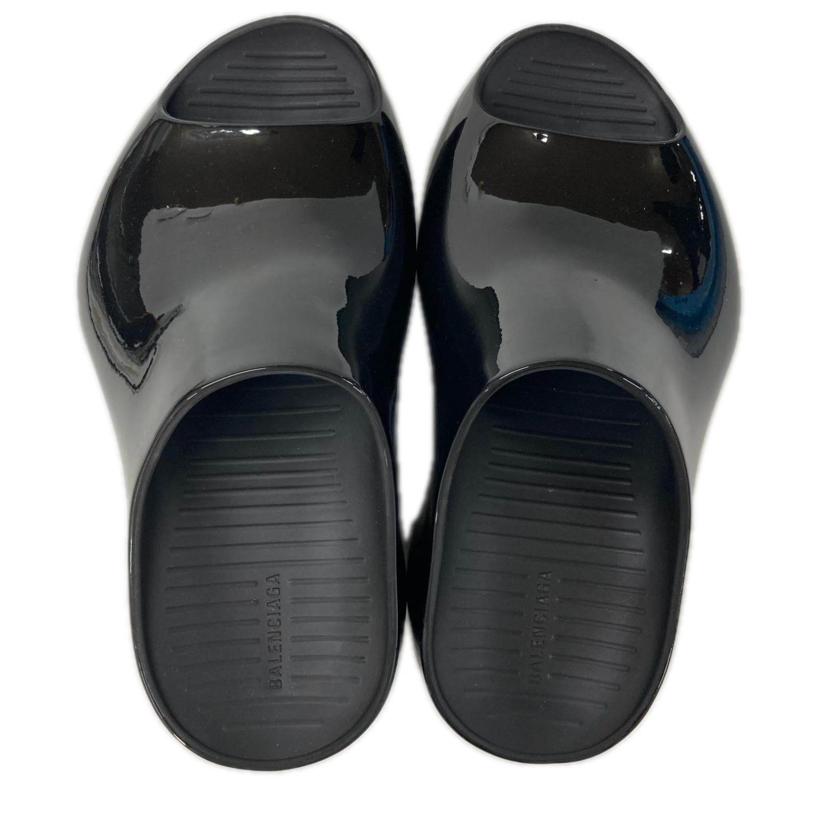 BALENCIAGA バレンシアガ 【美品】787876 TECHNO SLIDE テクノ スライド サンダル シューズ