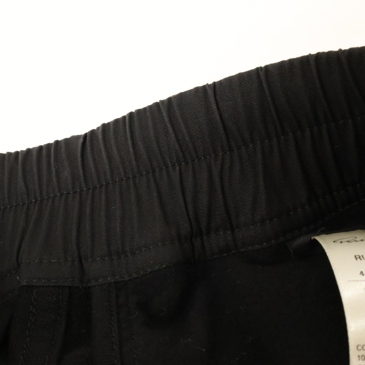 Rick Owens リックオウエンス RU01D3370-BA ブラック Bauhaus Jogger TECUATL TRACK PANT/トラックパンツ ボトムス