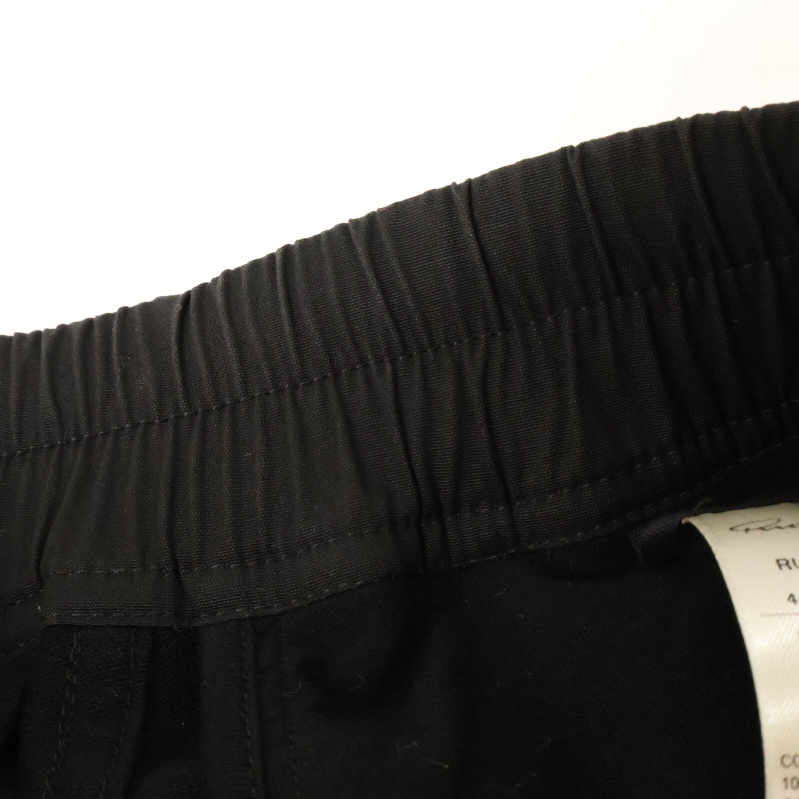 Rick Owens リックオウエンス RU01D3370-BA ブラック Bauhaus Jogger TECUATL TRACK PANT/トラックパンツ ボトムス