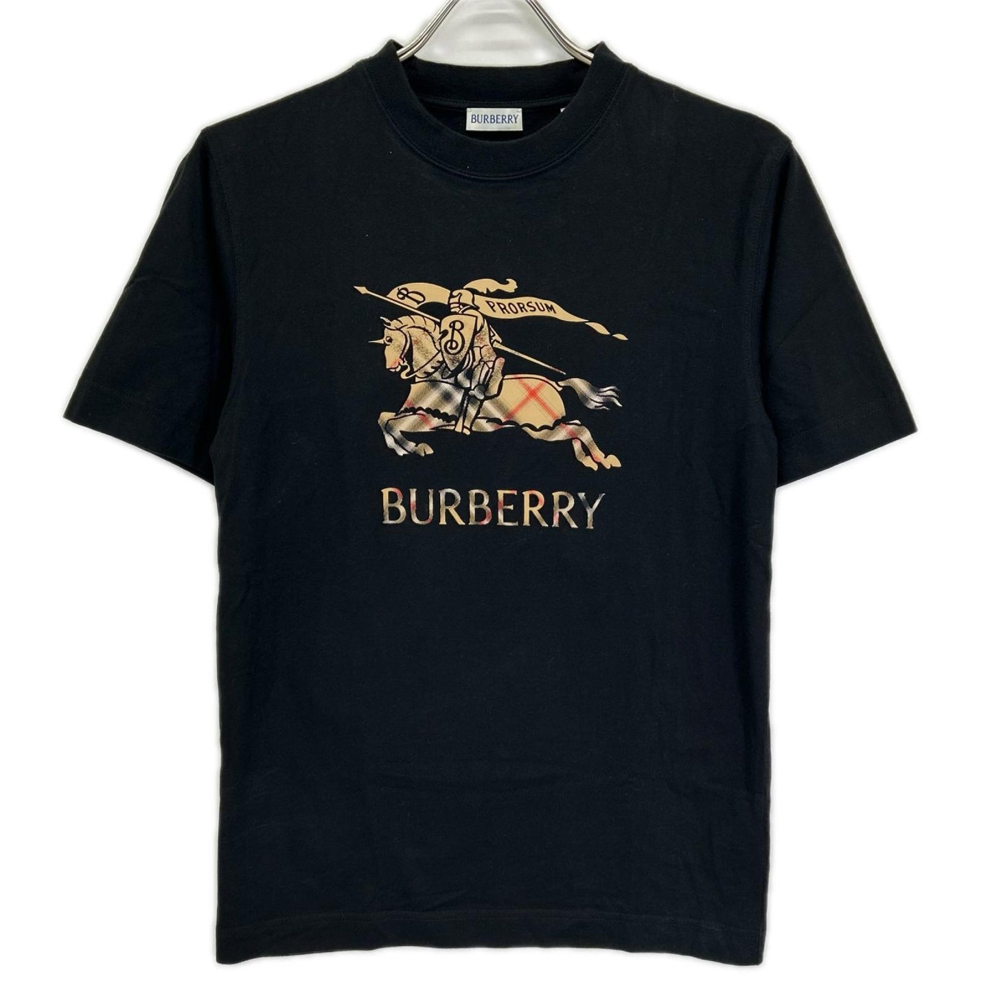 BURBERRY バーバリー ブラック ノバチェック EKD ショートスリーブカットソー トップス