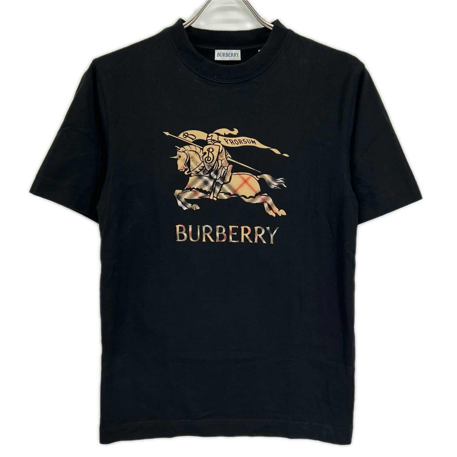 BURBERRY バーバリー ブラック ノバチェック EKD ショートスリーブカットソー トップス