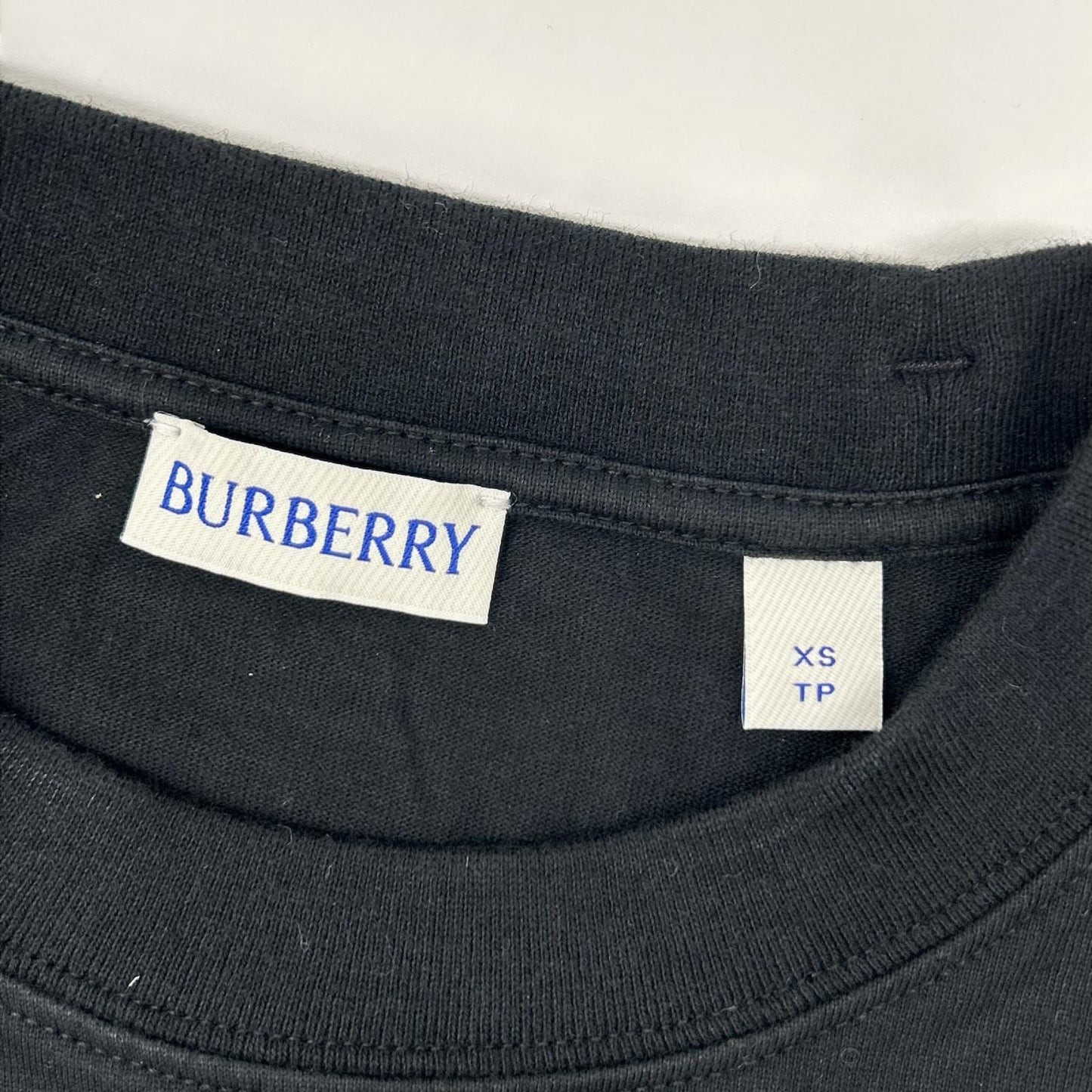 BURBERRY バーバリー ブラック ノバチェック EKD ショートスリーブカットソー トップス