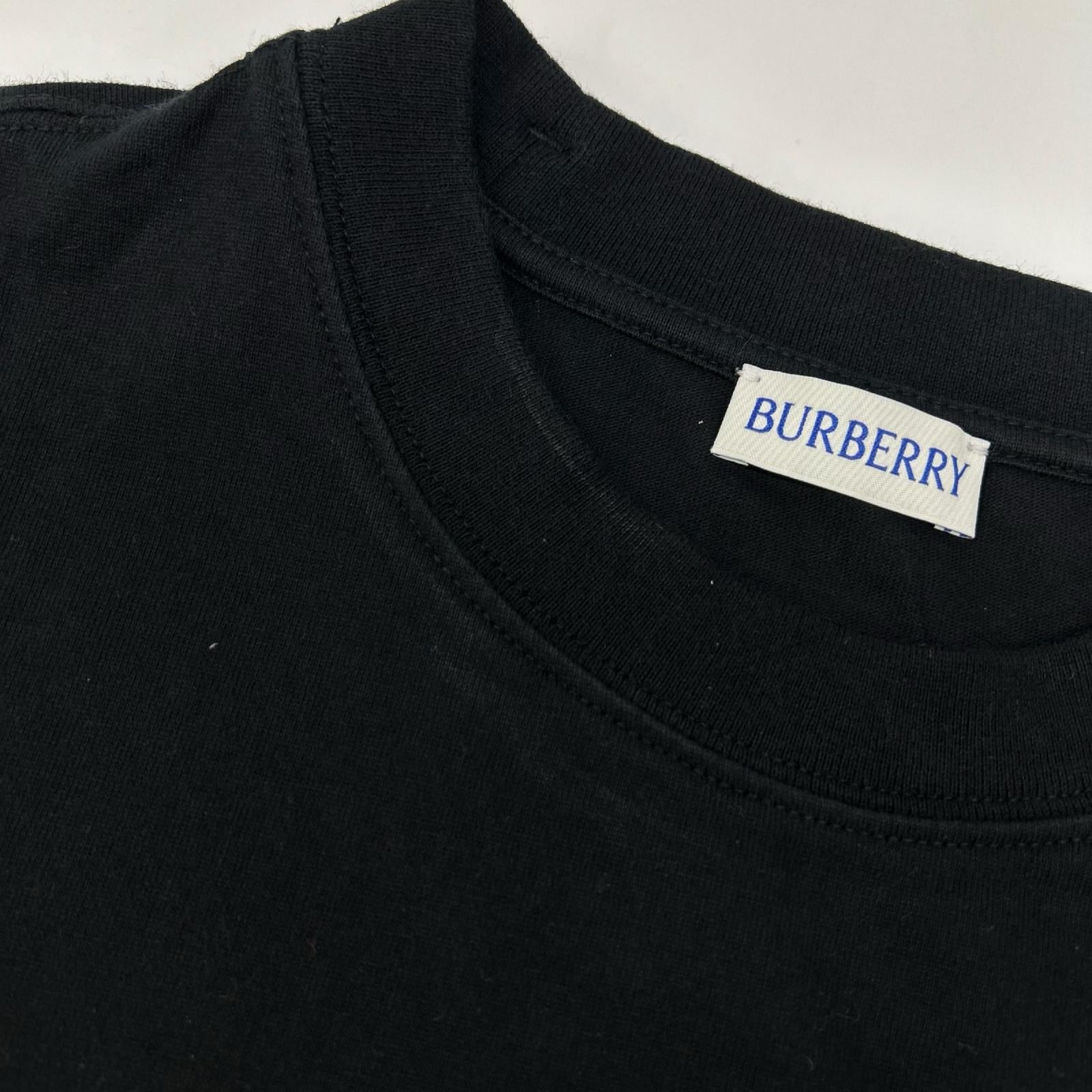 BURBERRY バーバリー ブラック ノバチェック EKD ショートスリーブカットソー トップス