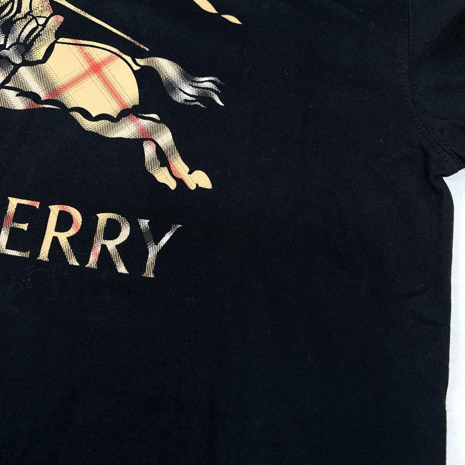 BURBERRY バーバリー ブラック ノバチェック EKD ショートスリーブカットソー トップス
