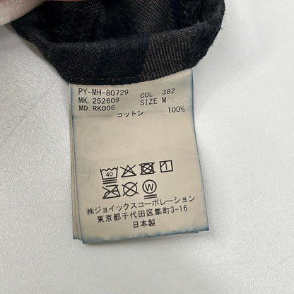 PaulSmith RED EAR ポールスミスレッドイヤー 252609 ブラウン コットン レーザーチェック トラウザーパンツ ボトムス
