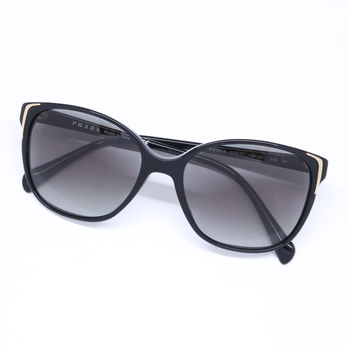 PRADA プラダ SPR01O-A 1AB-3M1 ウェリントンシェイプ サングラス