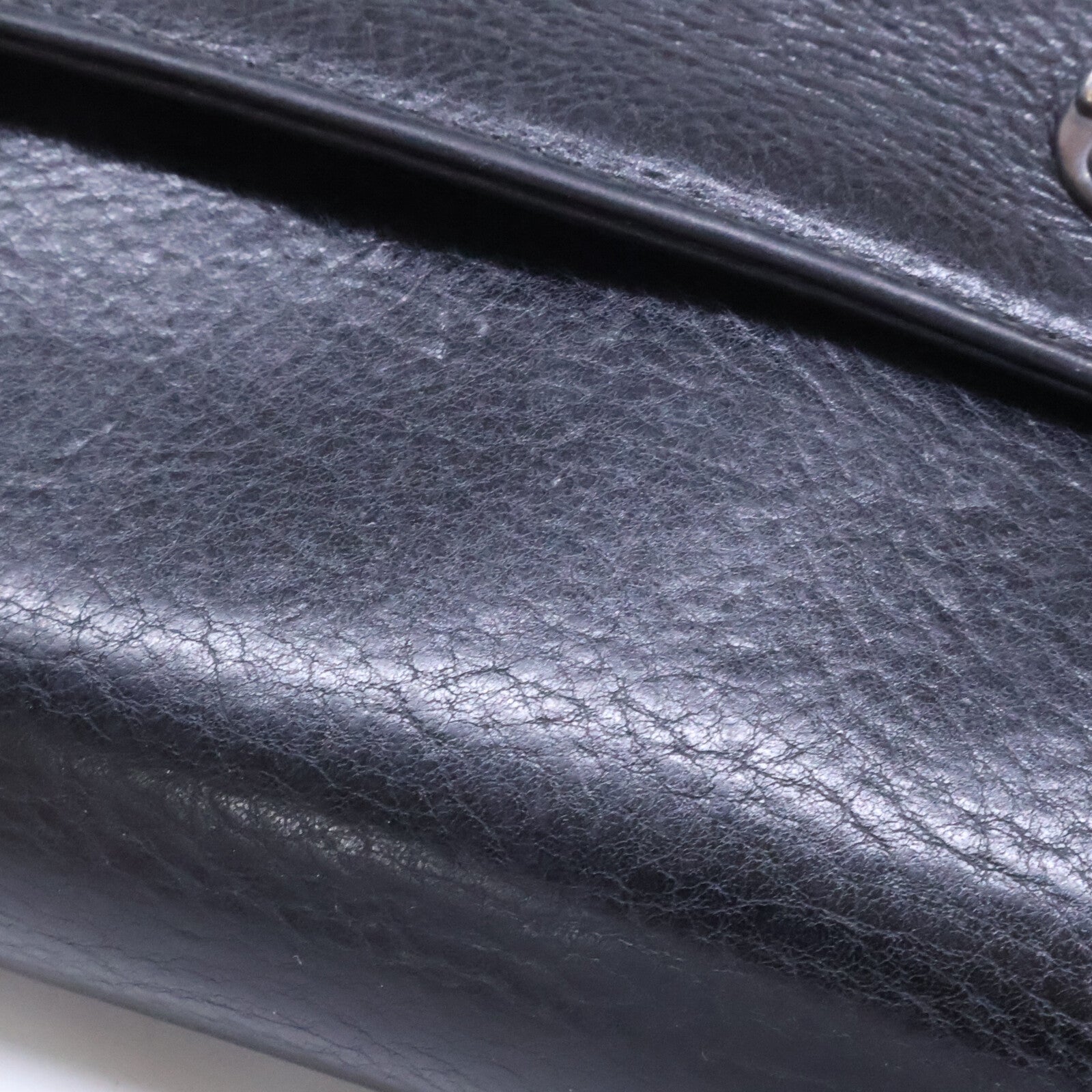 Chrome hearts クロムハーツ WAVE BS FLUER レザーロングウォレット 長財布 長財布（小銭入れあり）