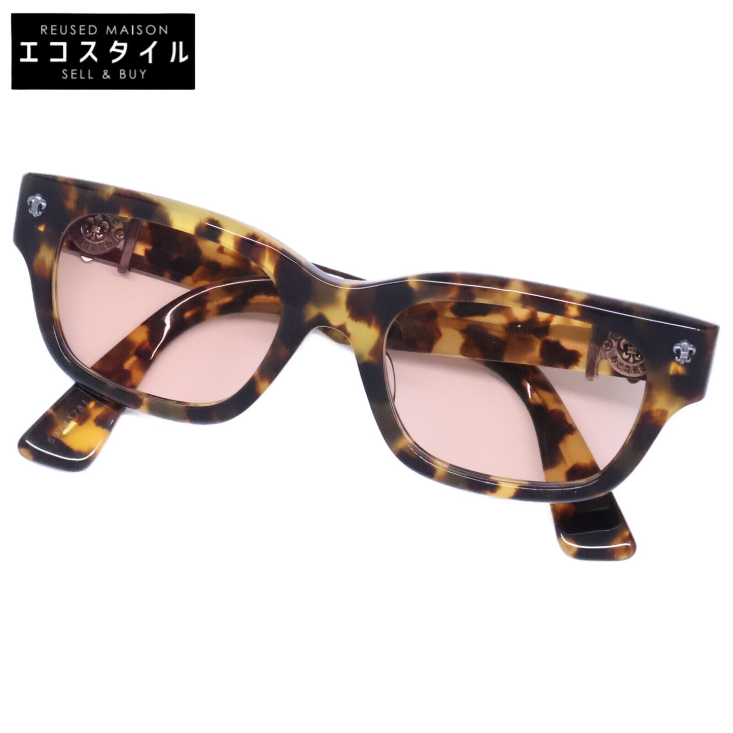Chrome hearts クロムハーツ BANGADANG２-A BSフレア デミ柄 アイウェア サングラス