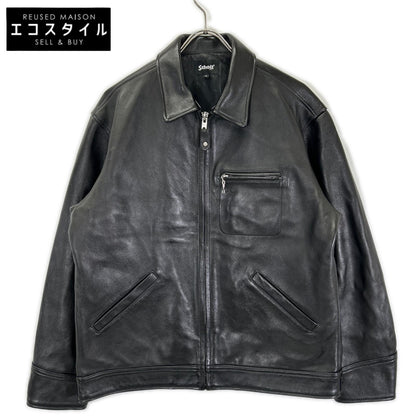 schott ショット 782-5950014 ブラック ラムスキン LEATHER TRACKER JACKET/レザートラッカージャケット ジャケット