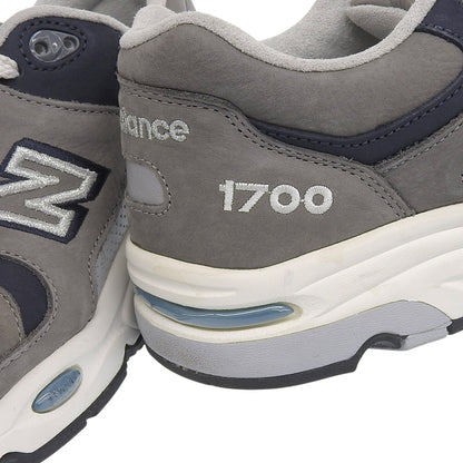 NEW BALANCE ニューバランス 新品同様 ヌバック×メッシュ CM1700 ローカットスニーカー シューズ メンズ グレー 26cm CM1700TE シューズ