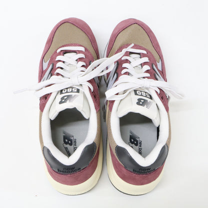 NEW BALANCE ニューバランス 【新品同様】MT580ECA スエード/メッシュ スニーカー シューズ