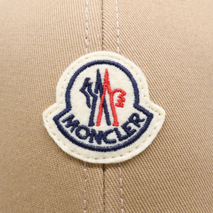MONCLER モンクレール 【新品同様/国内正規】25SS K10933B00055 04863 BASEBALL ロゴワッペン コットン 6パネル ベースボールキャップ 帽子
