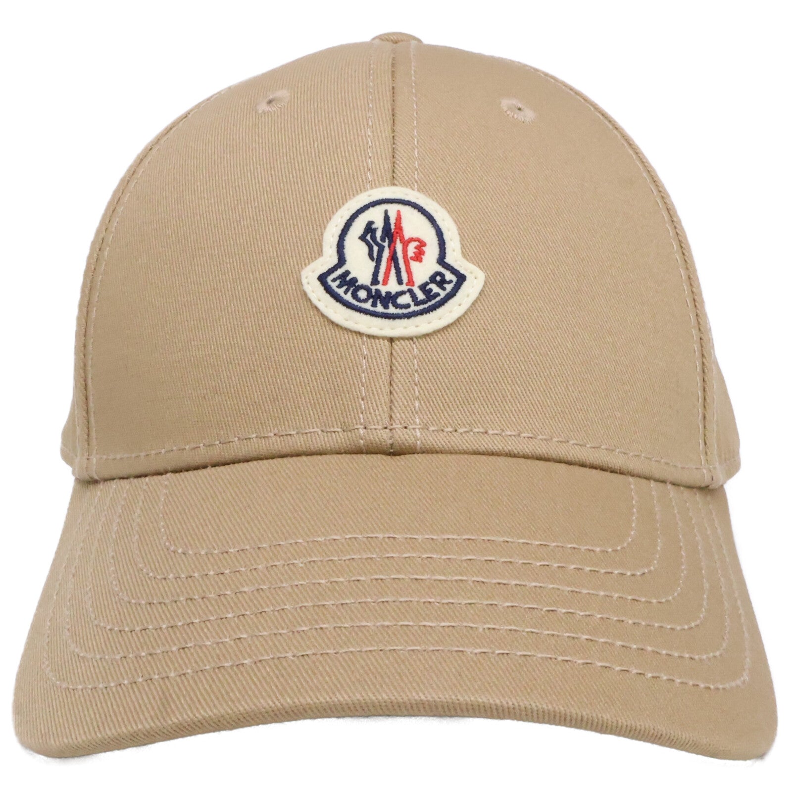 MONCLER モンクレール 【新品同様/国内正規】25SS K10933B00055 04863 BASEBALL ロゴワッペン コットン 6パネル ベースボールキャップ 帽子