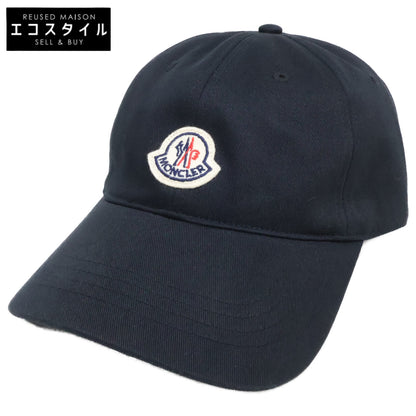 MONCLER モンクレール 【美品/国内正規】23年製 J10913B00054 V0090 BERRETTO BASEBALL ロゴワッペン 6パネル ベースボールキャップ 帽子