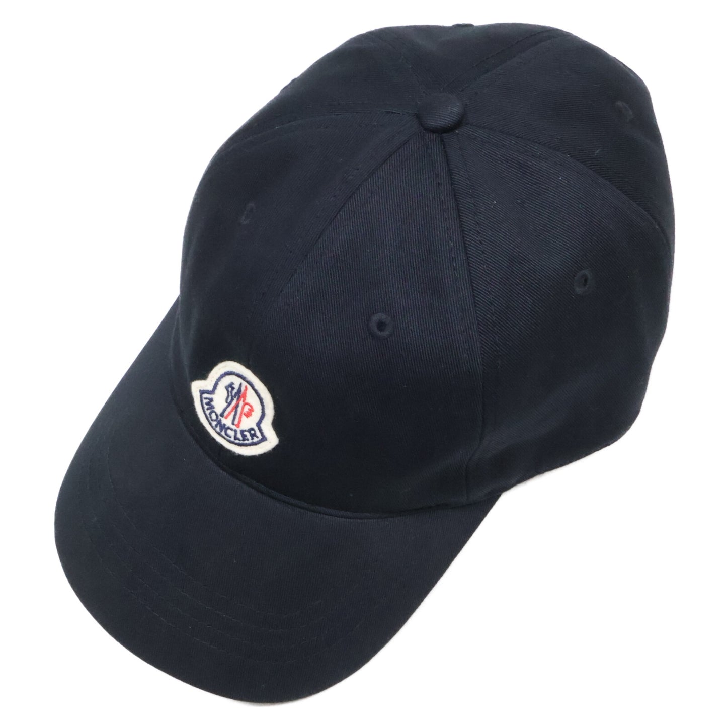 MONCLER モンクレール 【美品/国内正規】23年製 J10913B00054 V0090 BERRETTO BASEBALL ロゴワッペン 6パネル ベースボールキャップ 帽子
