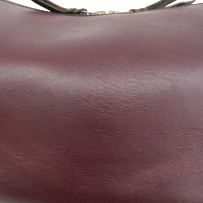 INCEPTION インセプション ホーウィン社クロムエクセルレザー カウハイド BANANA BAG/バナナバッグ ショルダー レディース バーガンディ ショルダーバッグ