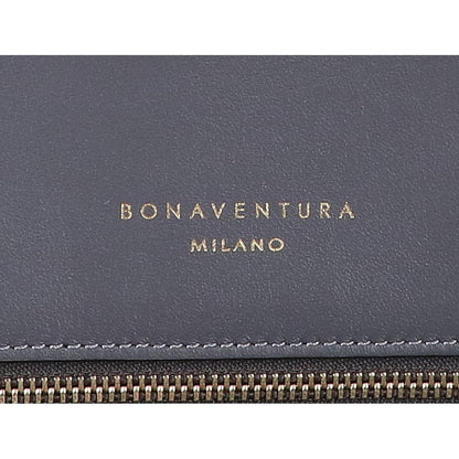BONAVENTURA ボナベンチュラ チャコールグレー シュリンクレザー エマ28 2wayショルダーバッグ ショルダーバッグ