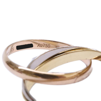 Cartier カルティエ Au750 トリニティ リング 指輪
