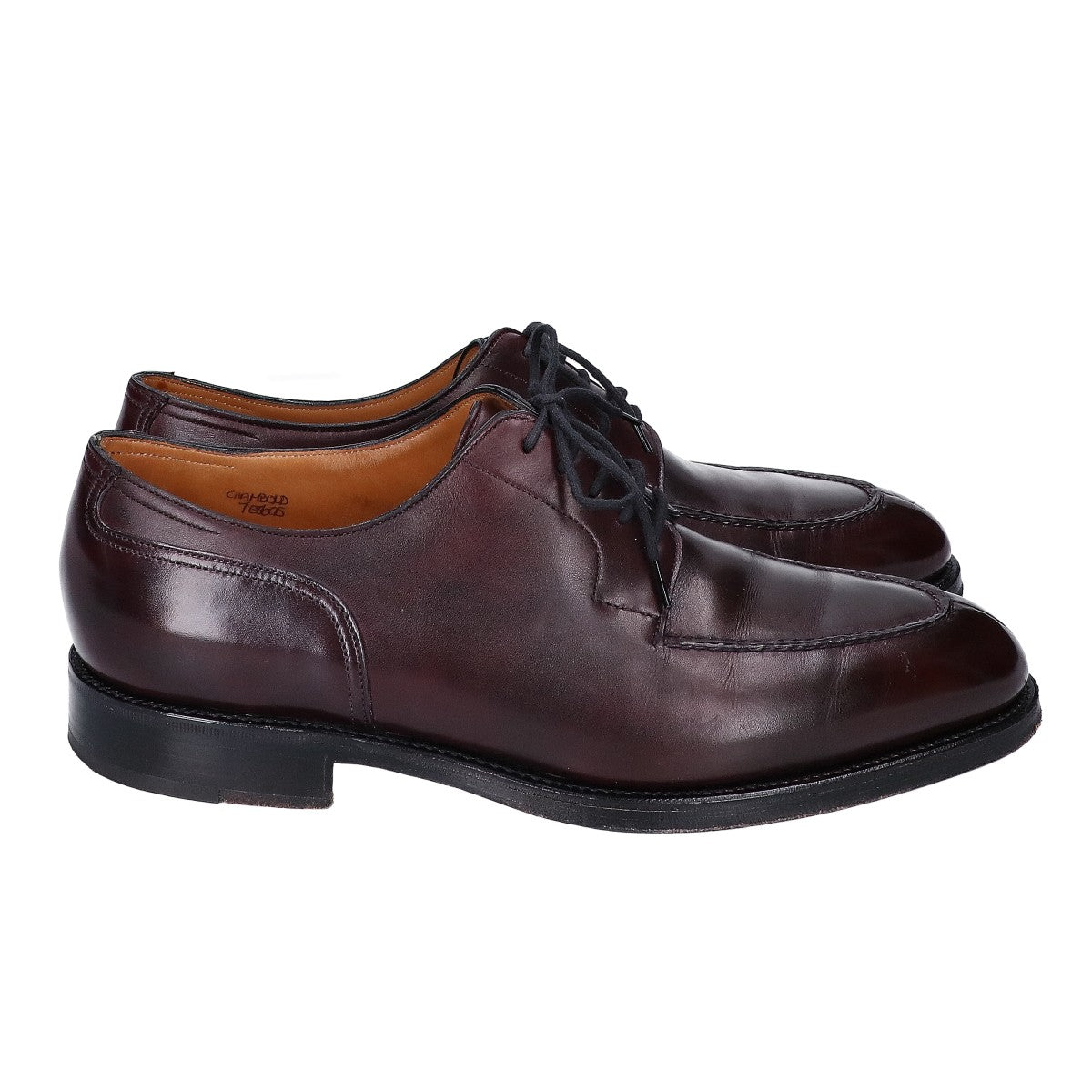 JOHNLOBB ジョンロブ 【美品】CHAMBORD シャンボード 8695ラスト MUSEUM CALF Uチップシューズ シューズ