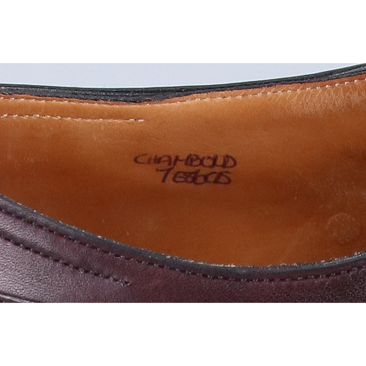 JOHNLOBB ジョンロブ 【美品】CHAMBORD シャンボード 8695ラスト MUSEUM CALF Uチップシューズ シューズ