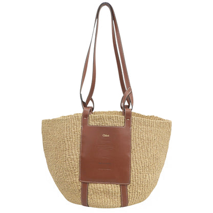 Chloe クロエ 美品 Mifuko バケットバッグ ラージ ショルダーバッグ レディース ベージュ ショルダーバッグ