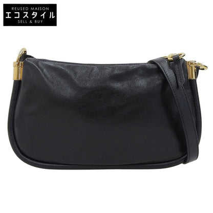 Chloe クロエ 美品 パラティ 24 ミニバッグ ショルダーバッグ レディース 黒 ブラック CHC24WP436O17001 ショルダーバッグ