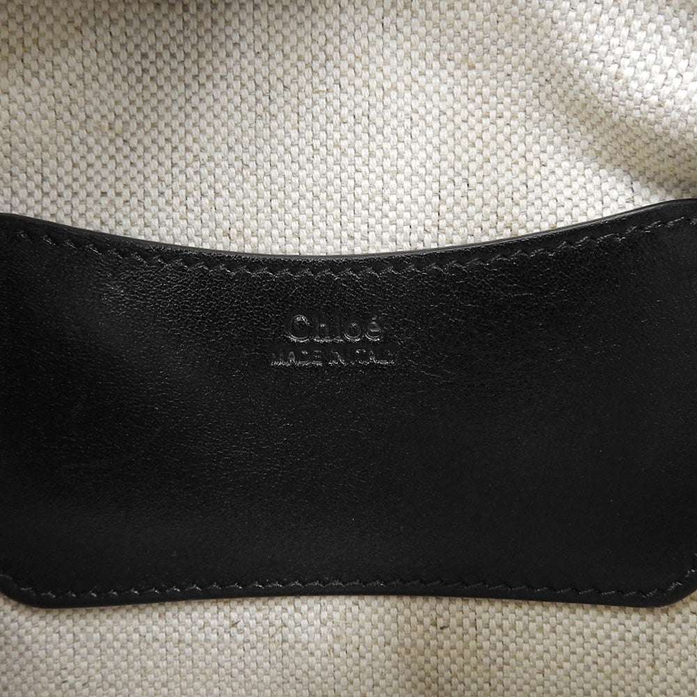Chloe クロエ 美品 パラティ 24 ミニバッグ ショルダーバッグ レディース 黒 ブラック CHC24WP436O17001 ショルダーバッグ