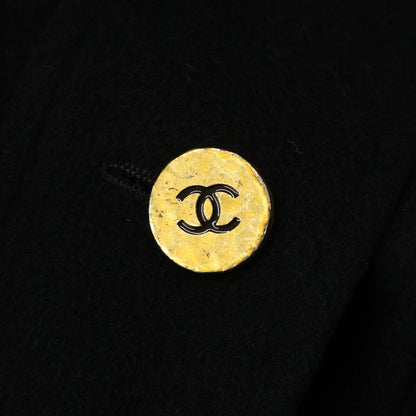 CHANEL シャネル 【国内正規】94A P04058V02921 ココマークボタン カシミヤ ロング コート