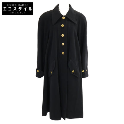 CHANEL シャネル 【国内正規】94A P04058V02921 ココマークボタン カシミヤ ロング コート