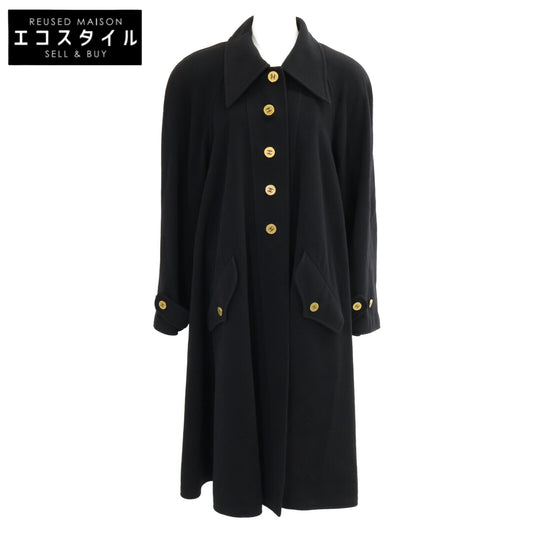 CHANEL シャネル 【国内正規】94A P04058V02921 ココマークボタン カシミヤ ロング コート