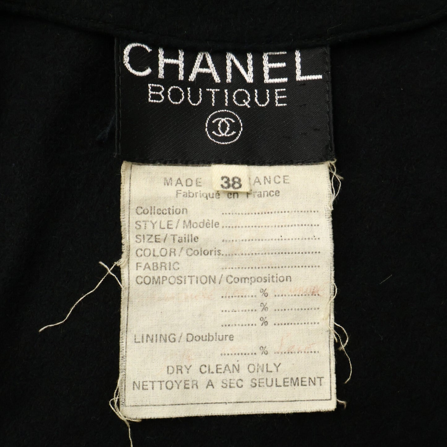 CHANEL シャネル 【国内正規】94A P04058V02921 ココマークボタン カシミヤ ロング コート
