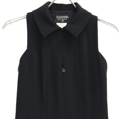 CHANEL シャネル 98P P10352V03956 ウール ノースリーブ ロング ワンピース