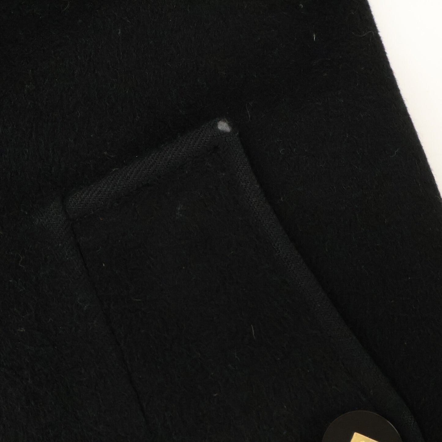 CHANEL シャネル 【国内正規】96A P08272W02312 カシミヤ サイドスリット ステンカラー コート