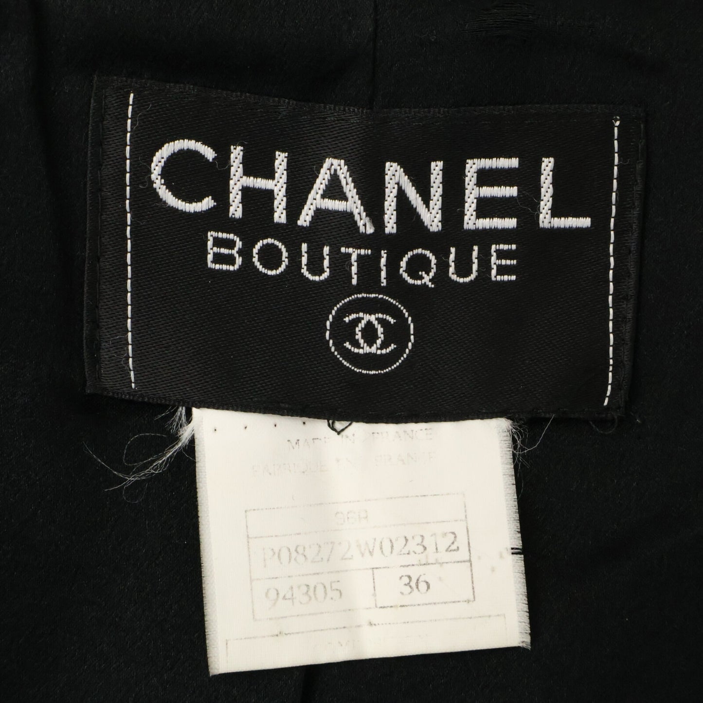 CHANEL シャネル 【国内正規】96A P08272W02312 カシミヤ サイドスリット ステンカラー コート