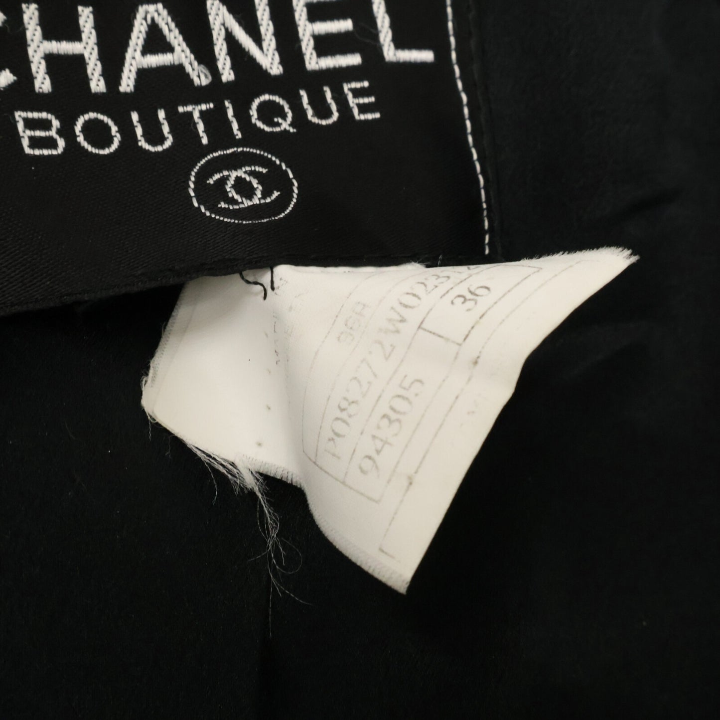 CHANEL シャネル 【国内正規】96A P08272W02312 カシミヤ サイドスリット ステンカラー コート