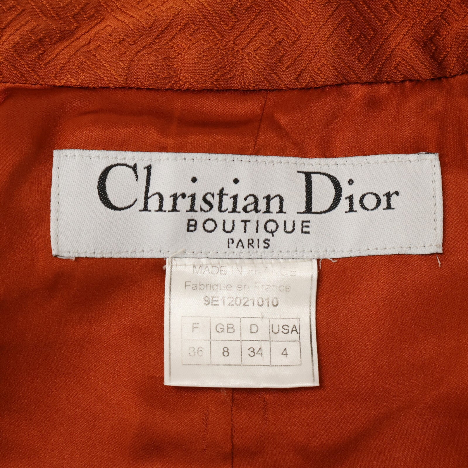 Christian Dior クリスチャンディオール 【国内正規】99SS 9E12021010 ガリアーノ期 総柄 ジャケット/プリーツスカート セットアップ スーツ セットアップ