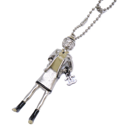 CHANEL シャネル 02A ココマーク マドモアゼル ドール ロング ボールチェーン ネックレス