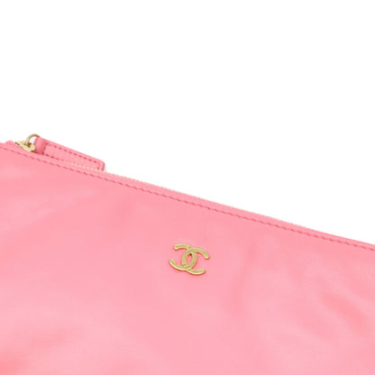 CHANEL シャネル AS3260 コーラルピンク シャイニーカーフ シャネル22スモール ショルダーバッグ ショルダーバッグ